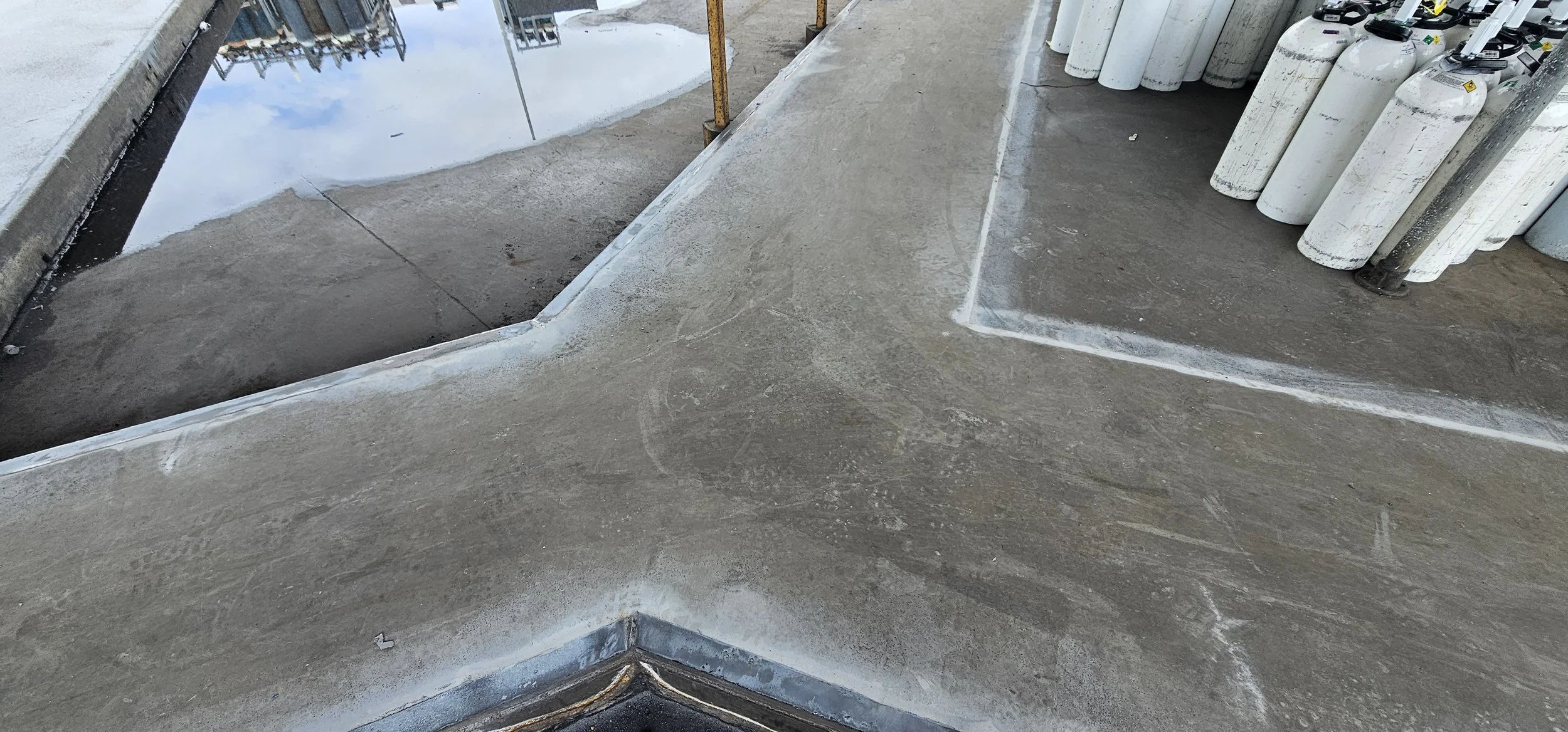 BOC Cylinder Depot - Grinding and Epoxy Screed